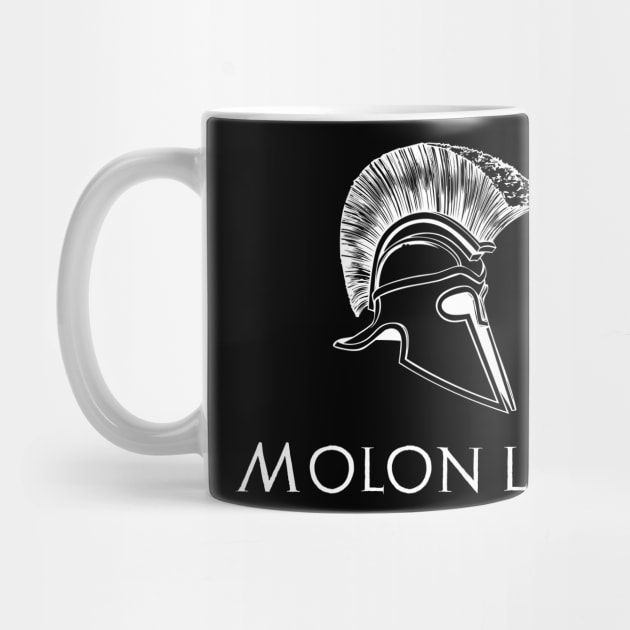 Molon Labe Laconic Spartan Quote by Styr Designs